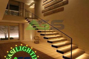 Đèn led profile và trang trí cầu thang